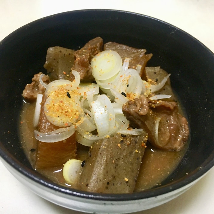 炊飯器でできる居酒屋みたいなトロットロ牛すじ煮込み